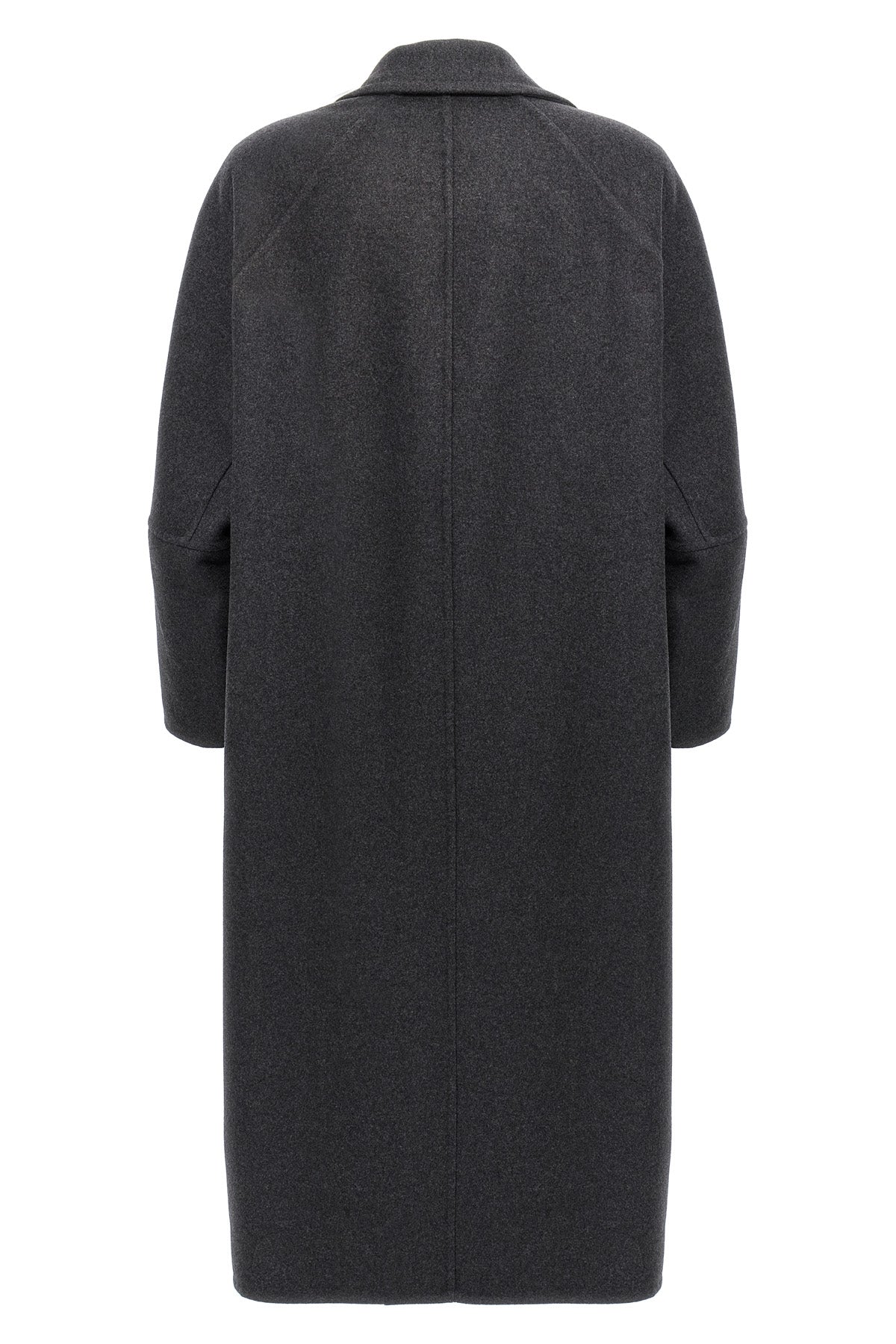 MAX MARA 38 asburgo mélange wool and cachemire cloth coat