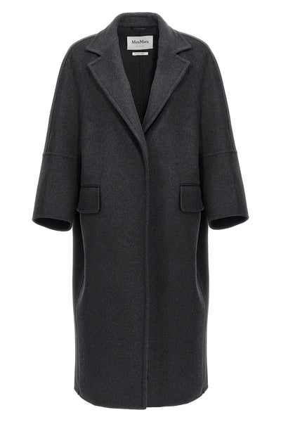 asburgo mélange wool and cachemire cloth coat