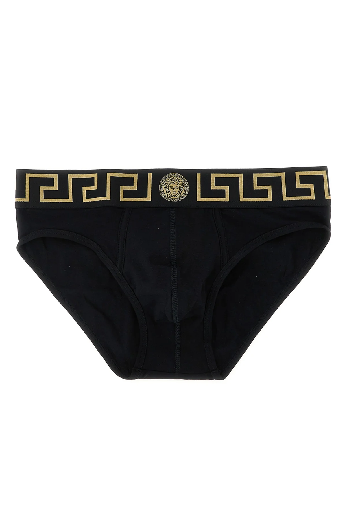 the bi-pack of versace stretch cotton briefs