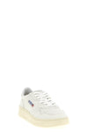 leather medalist low sneaker