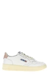 leather medalist low sneaker