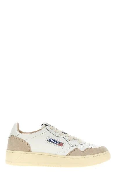 leather medalist low sneaker
