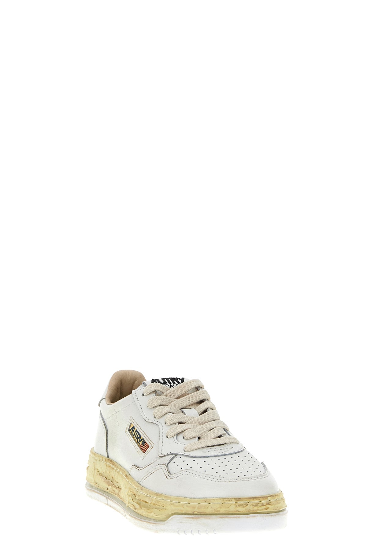 AUTRY 36 autry x maison mihara yasuhiro medalist low super vintage leather sneakers