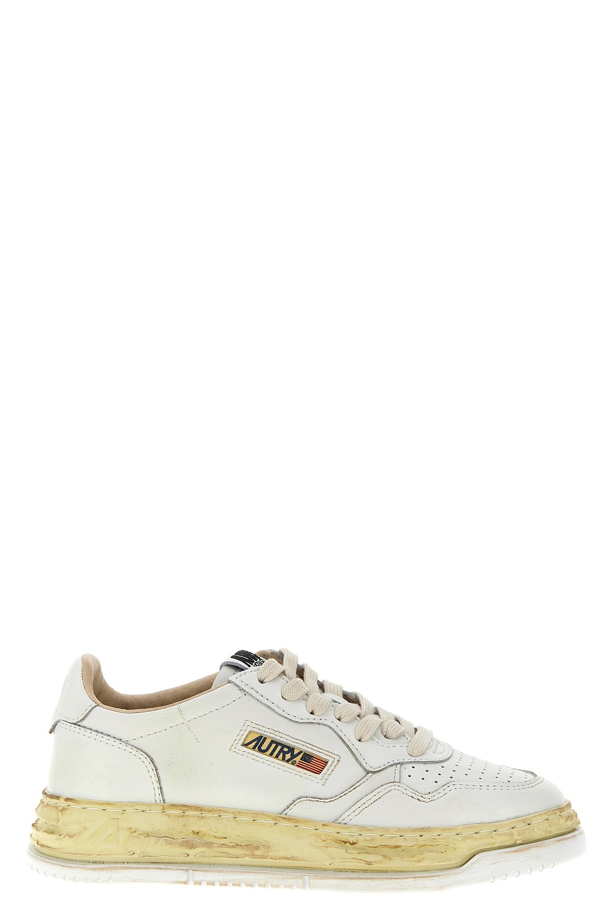 AUTRY 36 autry x maison mihara yasuhiro medalist low super vintage leather sneakers