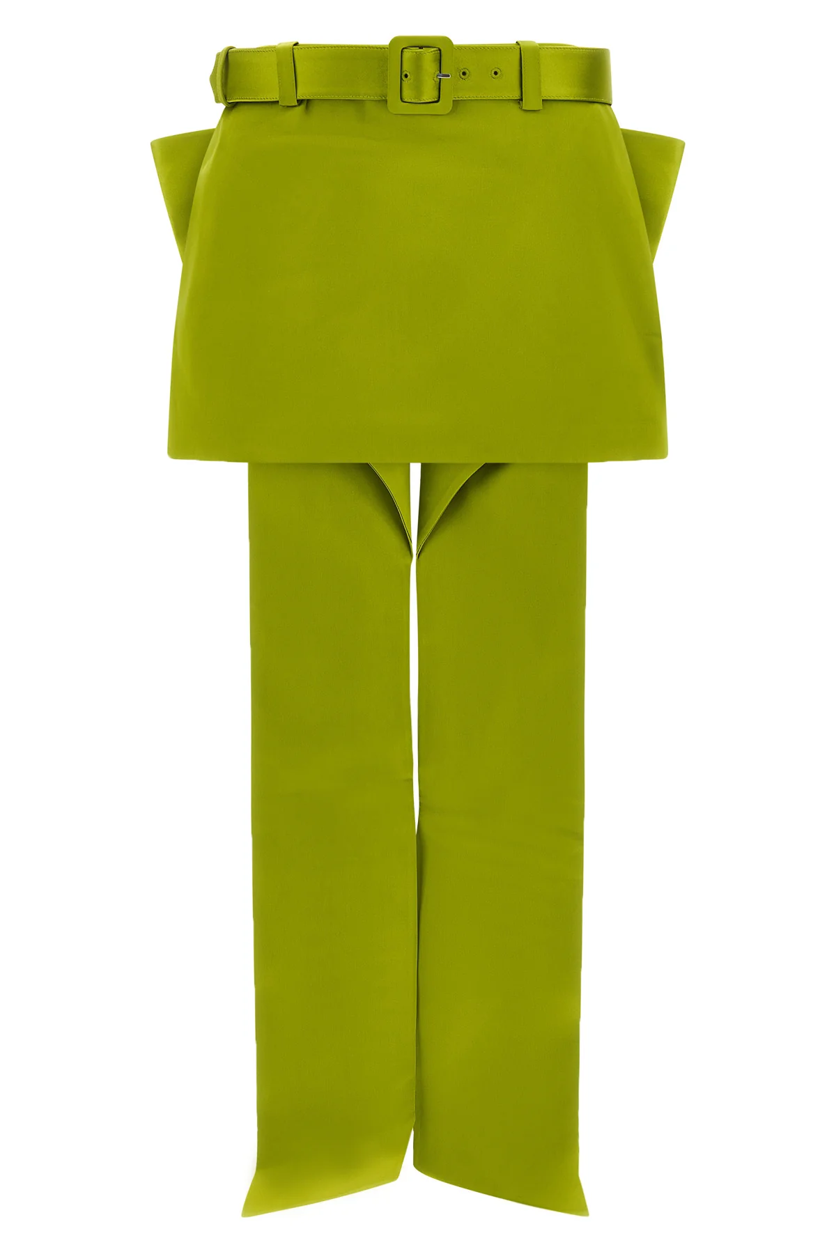 the self portrait miniskirt defines evening wear through bold architectural volu