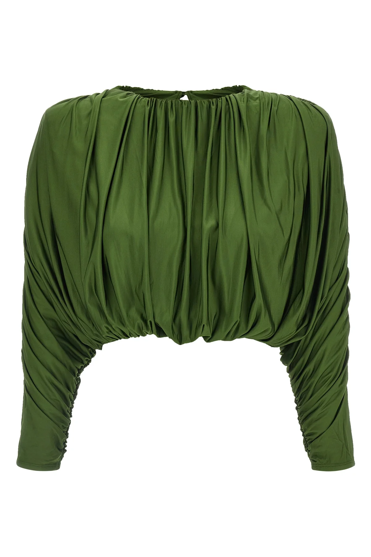 SELF PORTRAIT 6 the self-portrait top redefines proportions through bold sartorial architecture