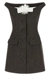 the self portrait short dress is distinguished by a structured model