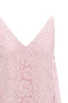 the self-portrait mini dress defines a flared silhouette through precise sartori