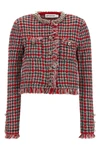 the self-portrait cropped jacket redefines the codes of contemporary tailoring t