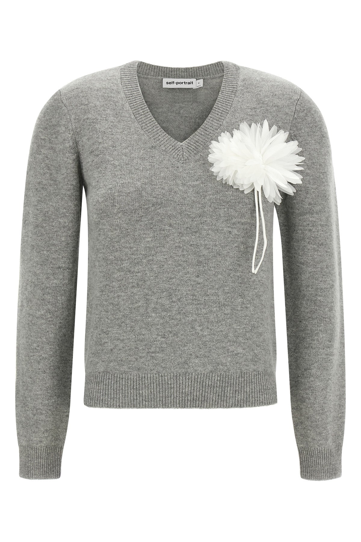 SELF PORTRAIT M the self-portrait knit redefines classic knitwear through a romantic and structu