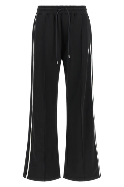 the black sports pants amiri ma emb track pant redefine casual wear through a ri