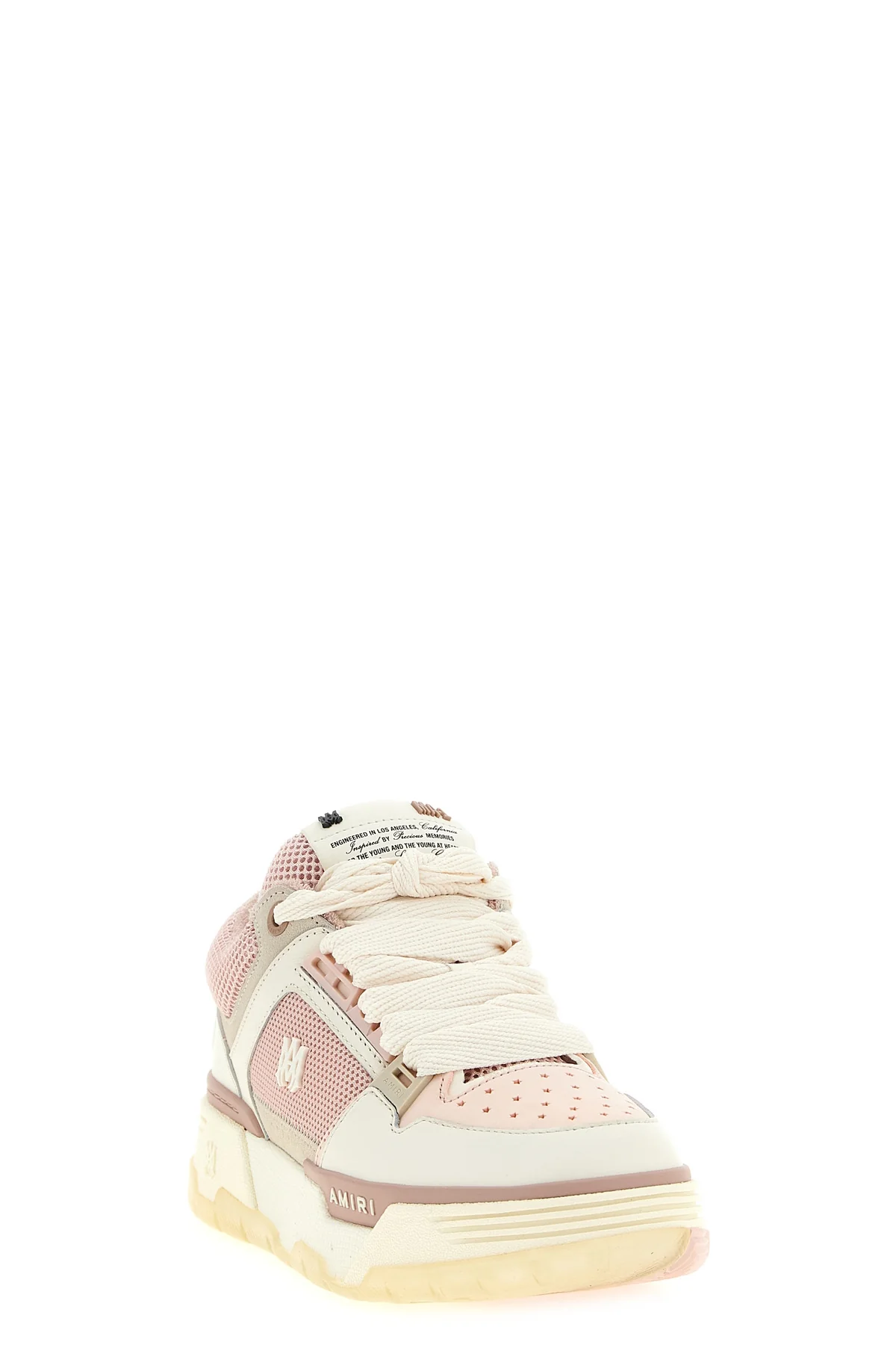 AMIRI 36 the amiri ma-1 sneakers redefine the volumes of nineties streetwear through a le