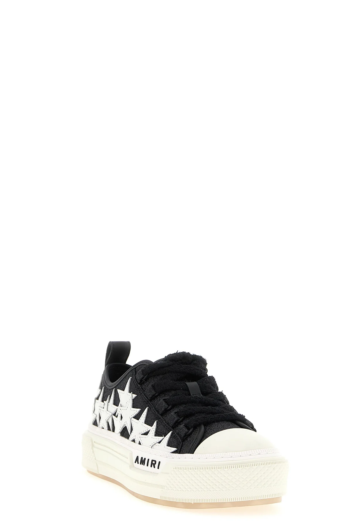 AMIRI 36 glitter stars court low sneakers in glitter fabric