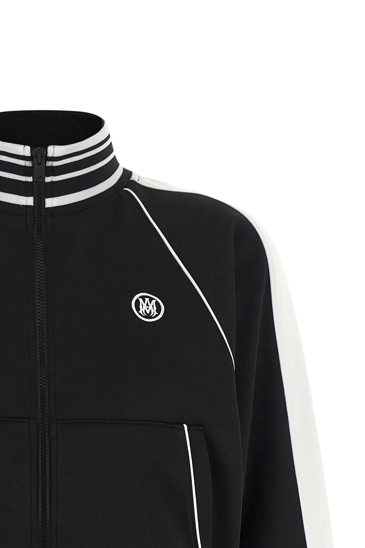 the amiri sporty jacket redefines the codes of activewear clothing through a str