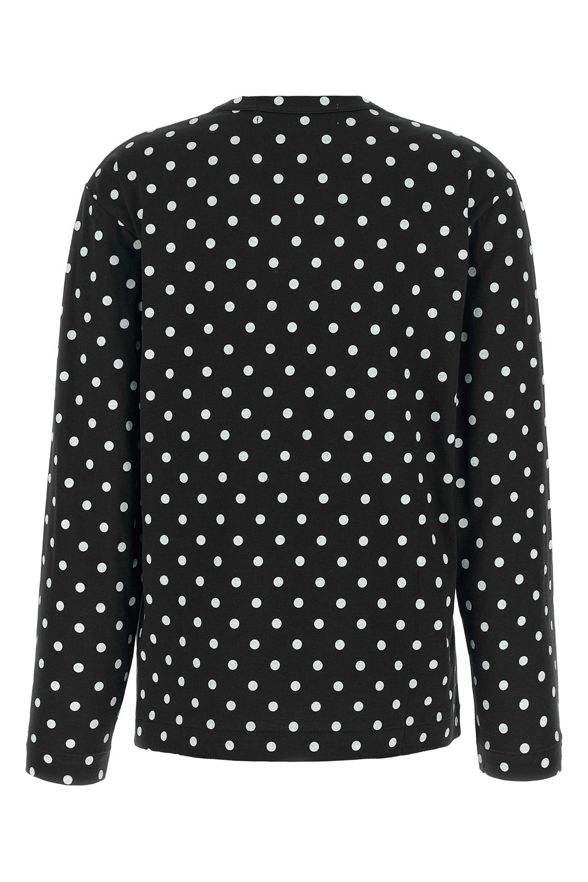 COMME DES GARÇONS PLAY L polka dot print cotton t-shirt