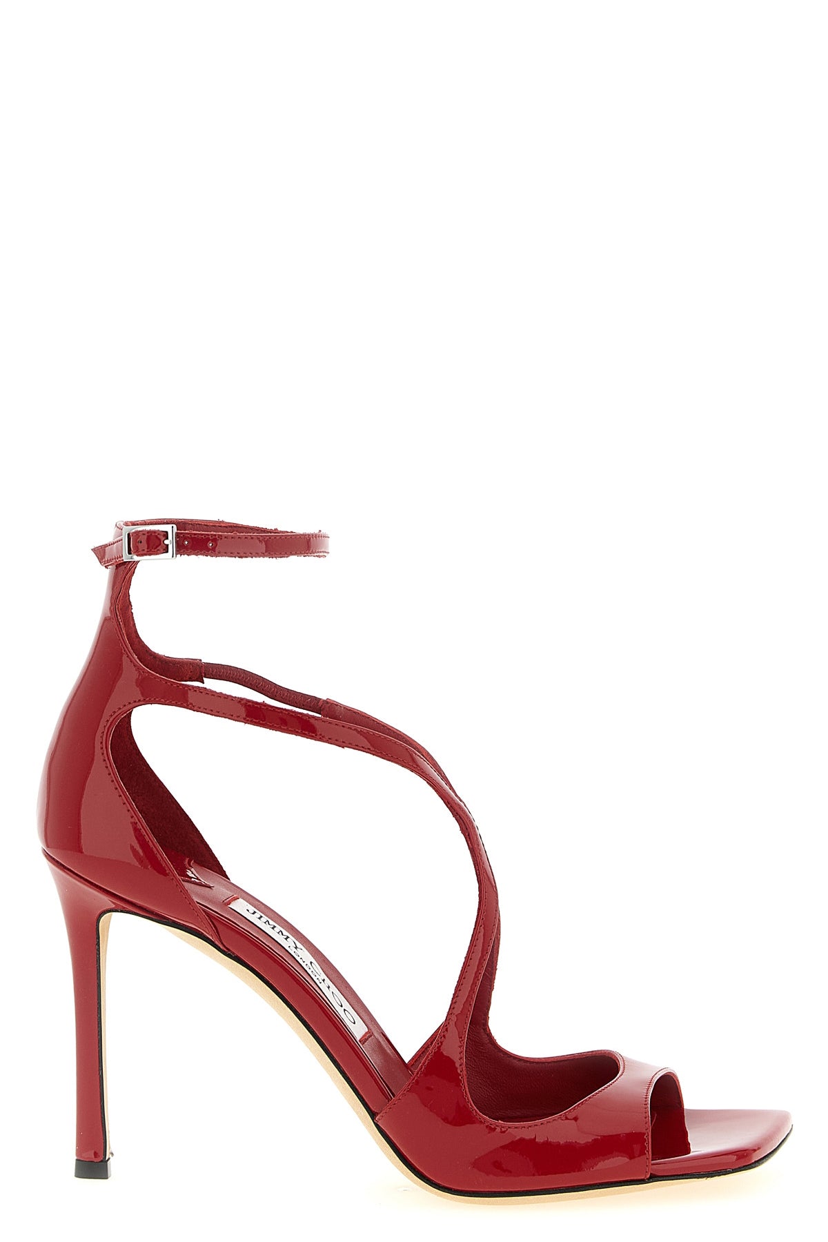 JIMMY CHOO 36.5 azia patent leather sandals