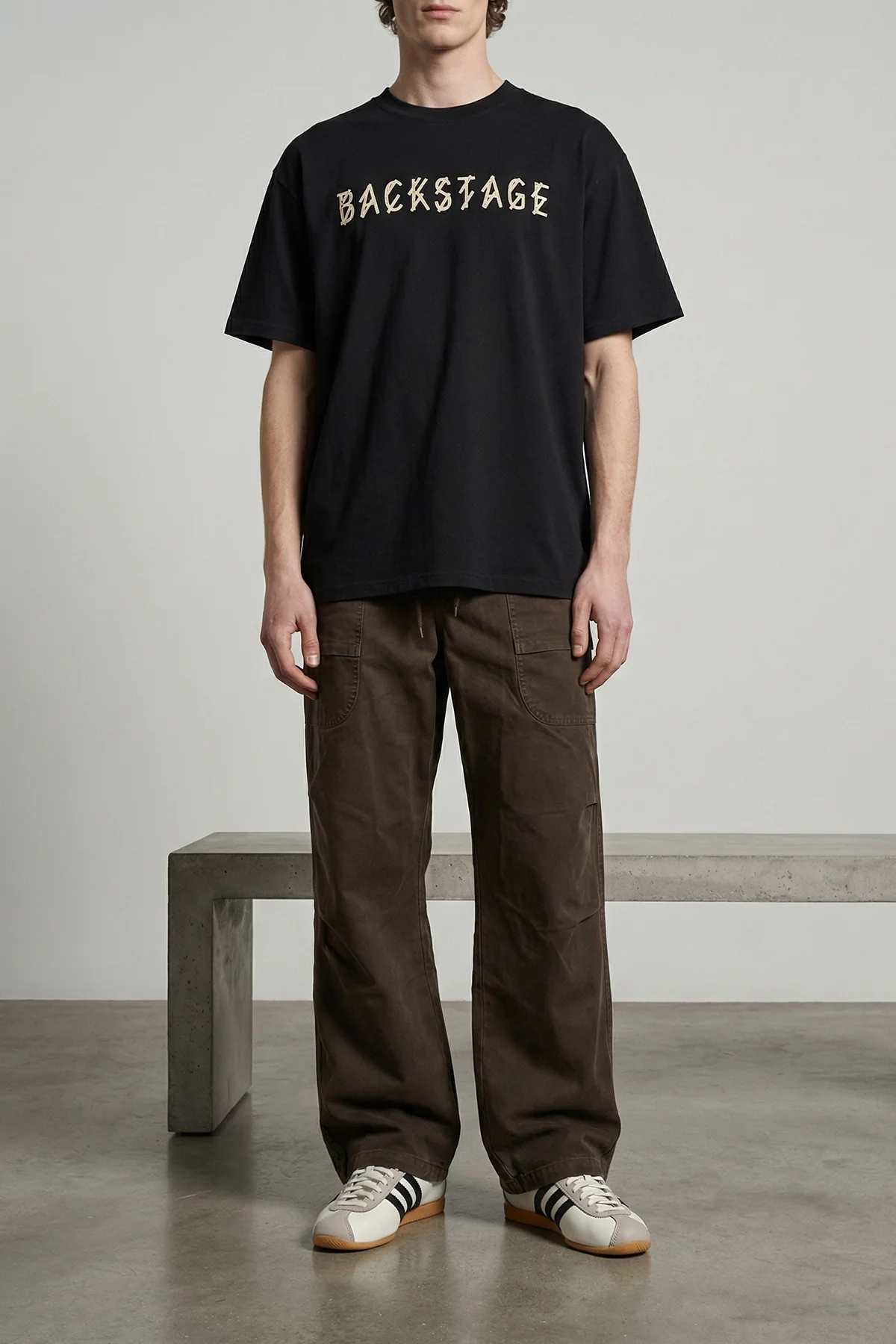 backstage cotton jrsey t-shirt