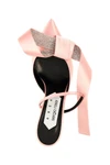 sergio rossi x area area marquise mules in satin