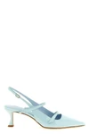tita patent leather slingbacks
