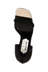 sergio rossi x area area dagger satin sandals