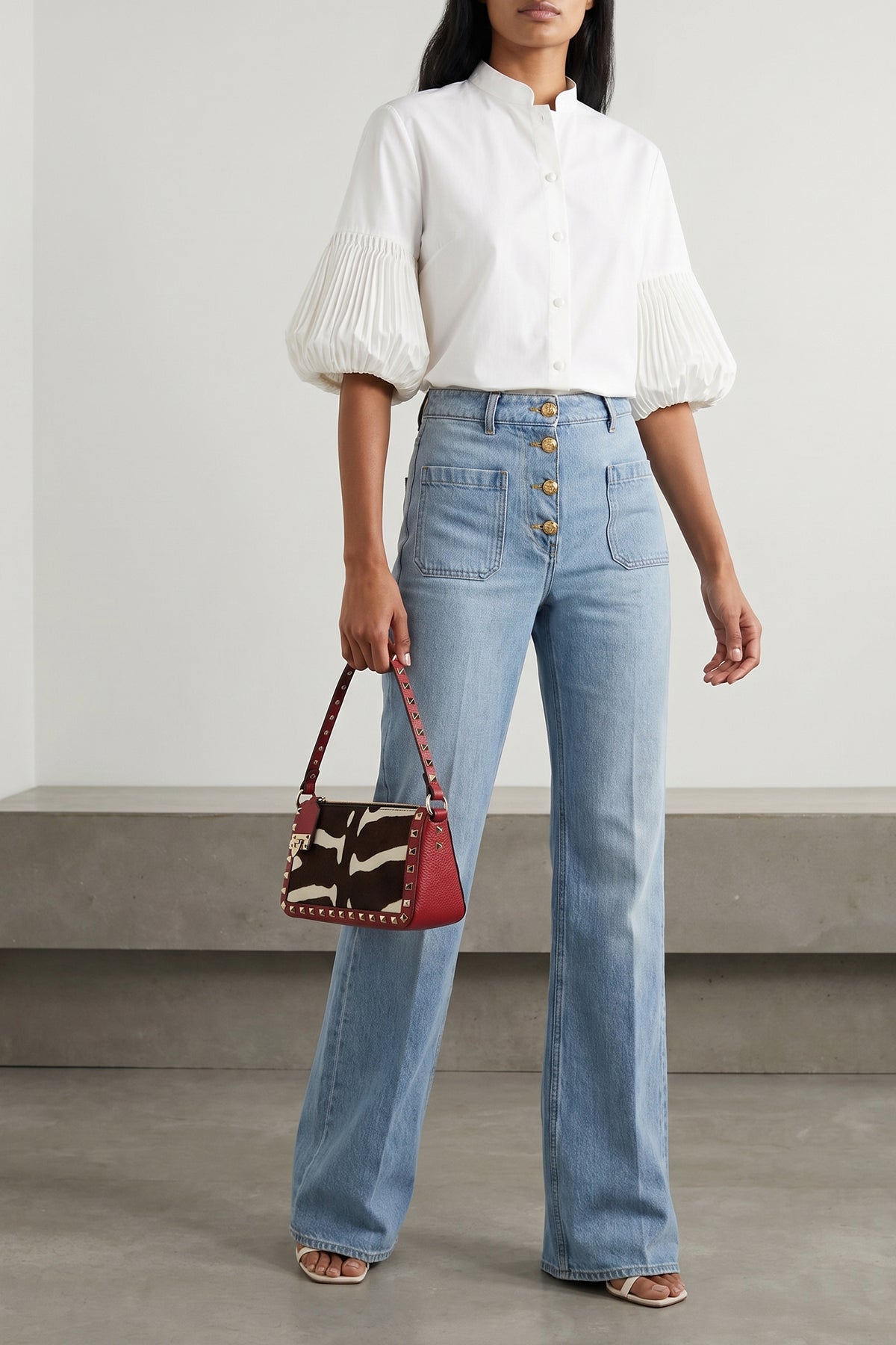 VALENTINO GARAVANI 40 cotton poplin shirt