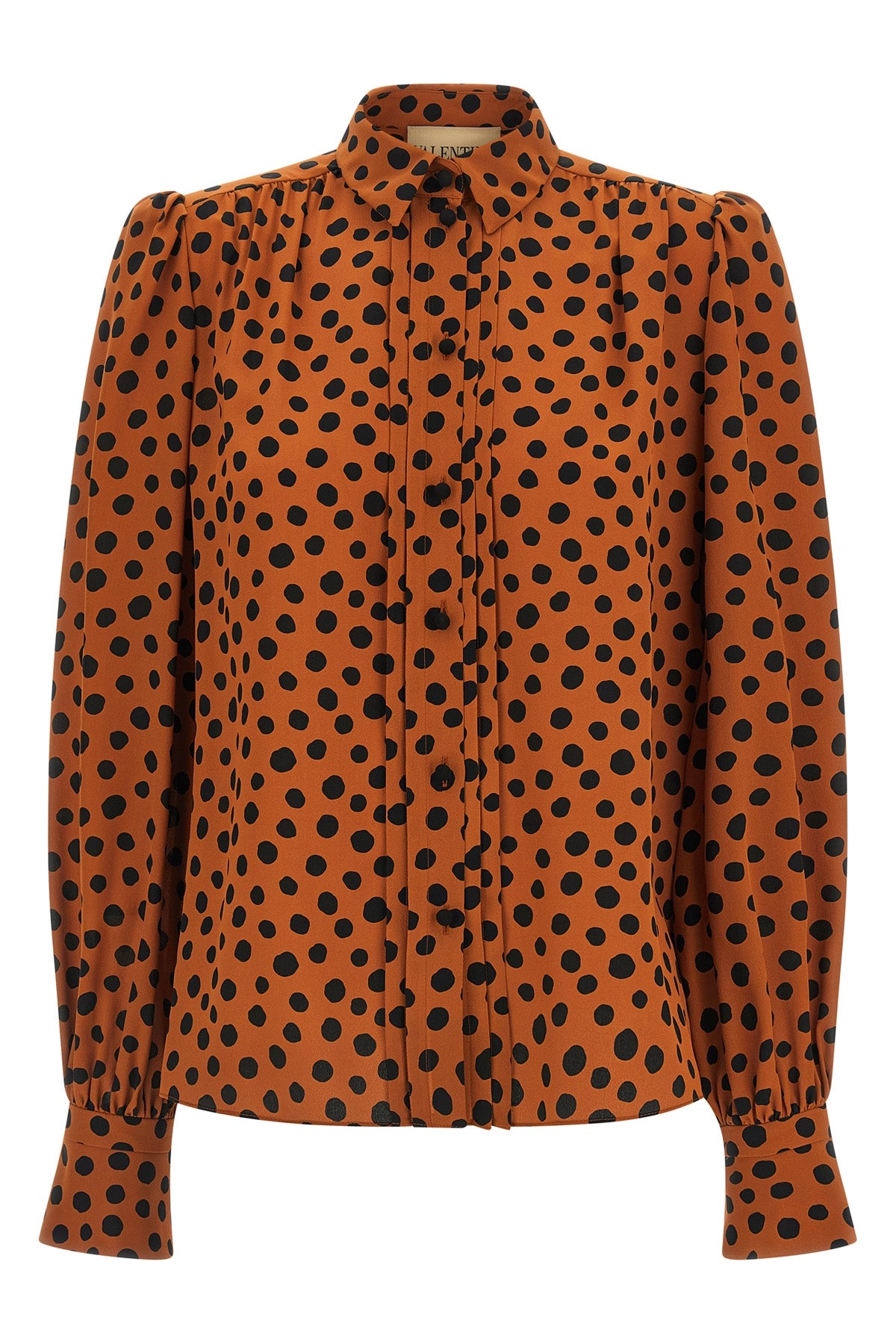 VALENTINO GARAVANI 40 silk crêpe de chine shirt