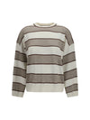striped long-sleeve sweater