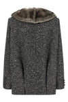the valentino garavani mossi caban redefines the codes of outerwear through an