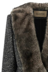 the valentino garavani mossi caban redefines the codes of outerwear through an