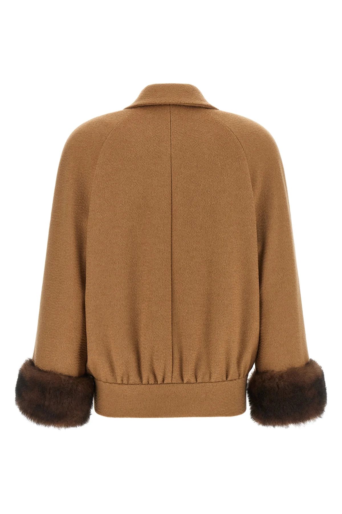 the valentino garavani caban redefines the codes of outerwear through a structur