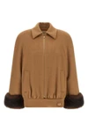 the valentino garavani caban redefines the codes of outerwear through a structur