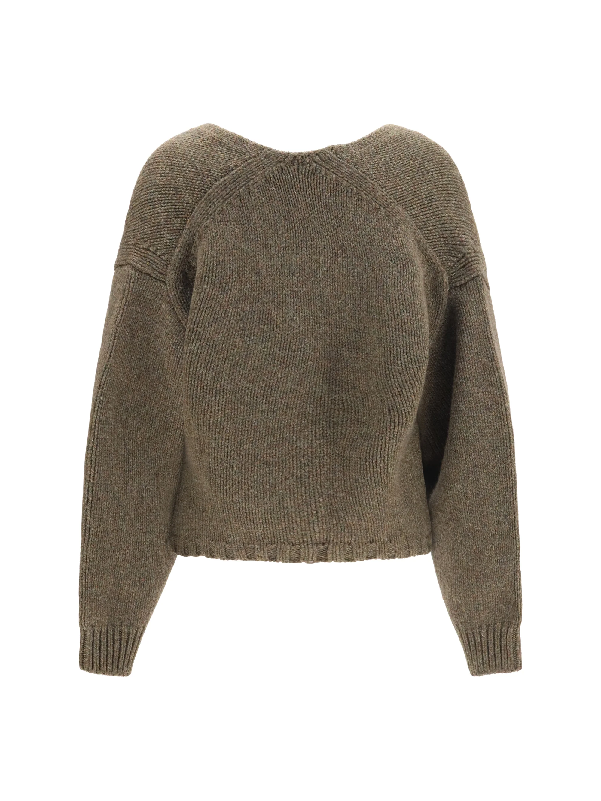 KHAITE M axel v-neck cardigan
