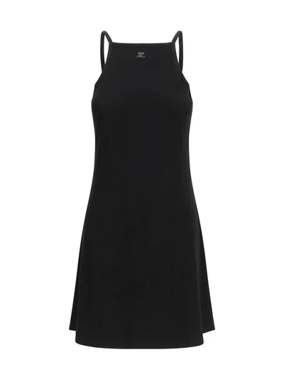 logo mini dress