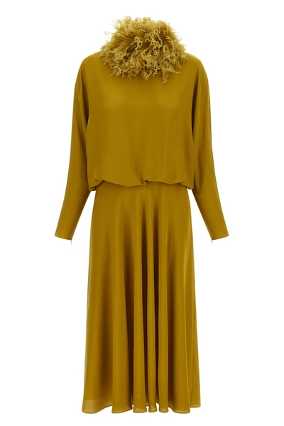the valentino garavani dress in pure silk georgette redefines evening elegance t