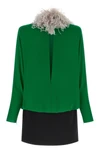 the valentino garavani mini dress defines a sophisticated silhouette through a p