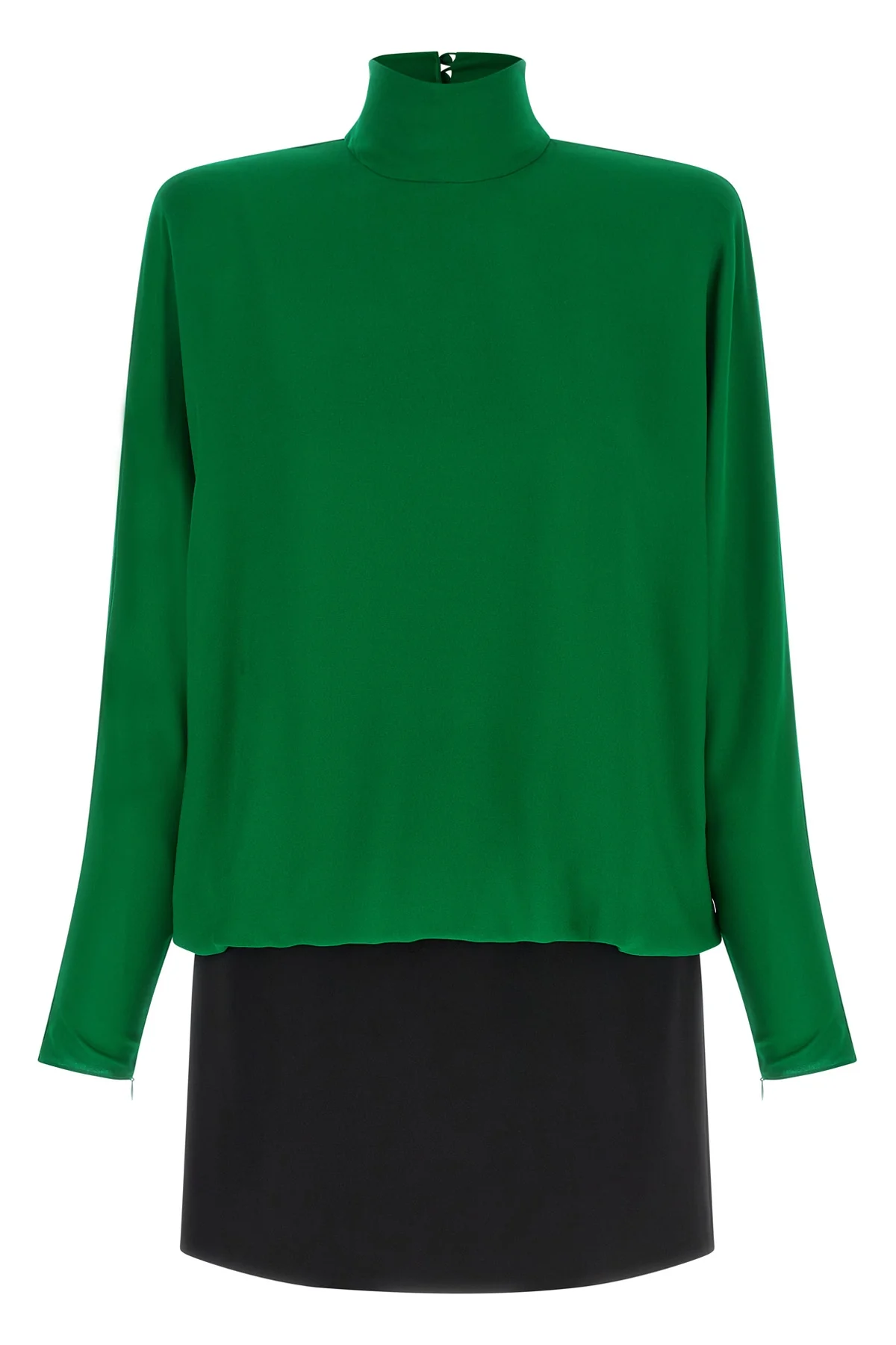 the valentino garavani mini dress defines a sophisticated silhouette through a p