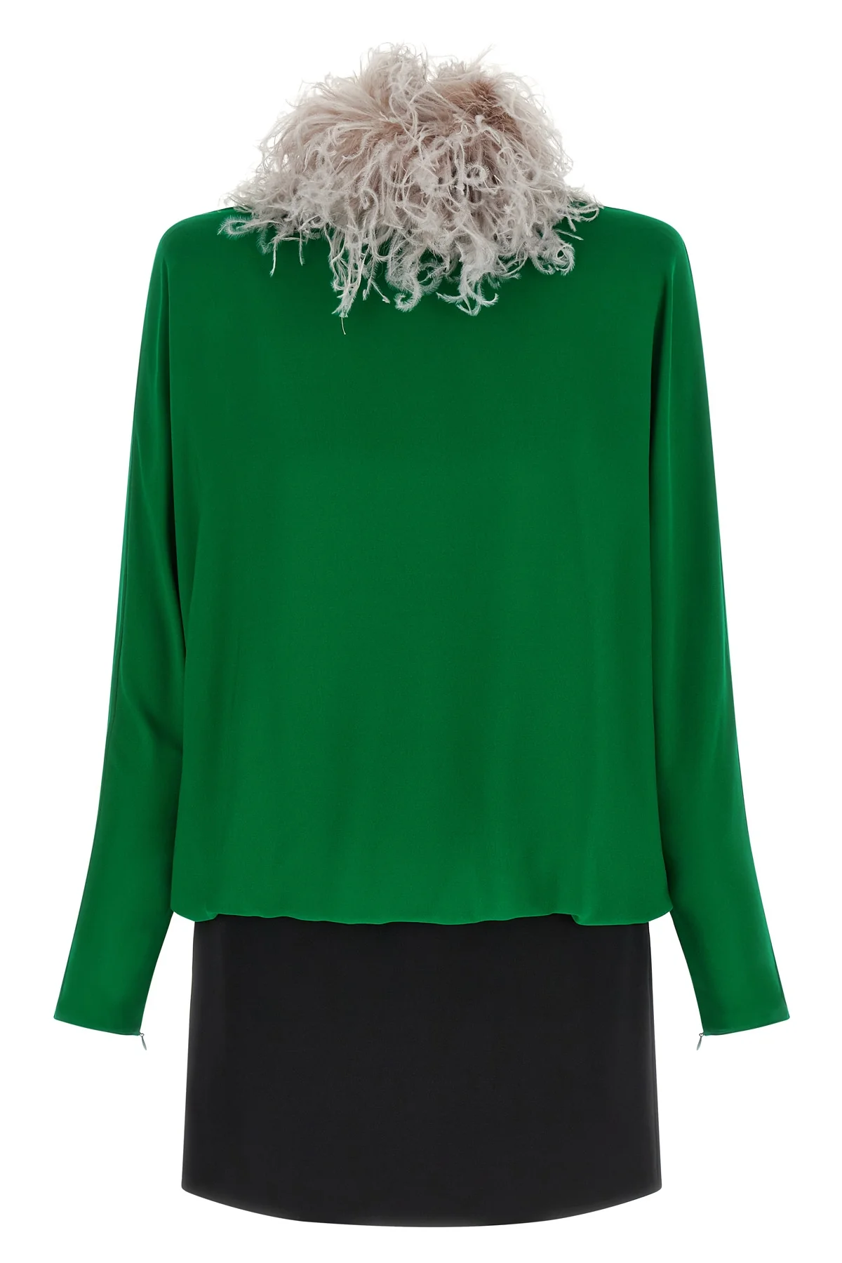 the valentino garavani mini dress defines a sophisticated silhouette through a p