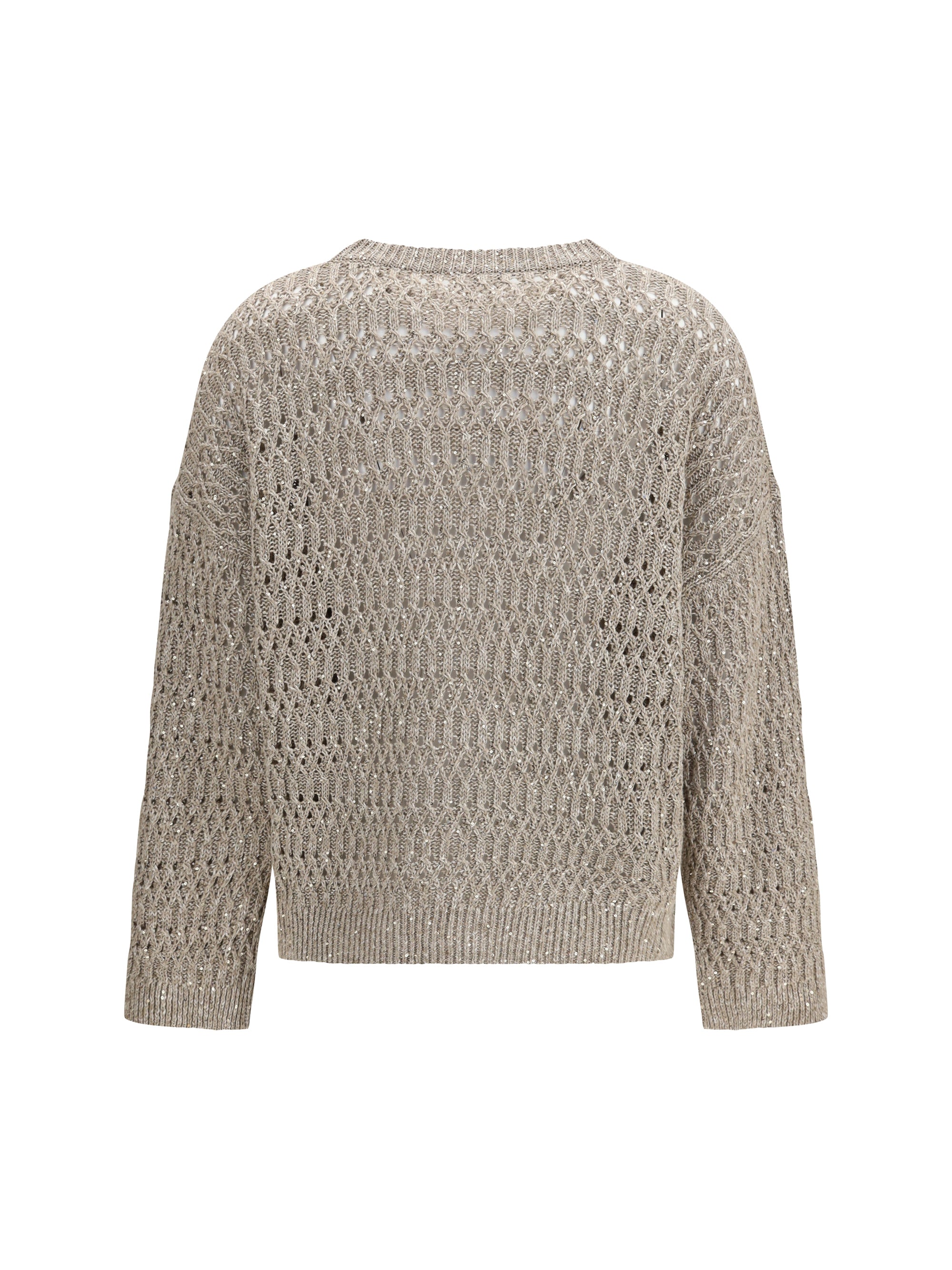 BRUNELLO CUCINELLI XL openwork sweater