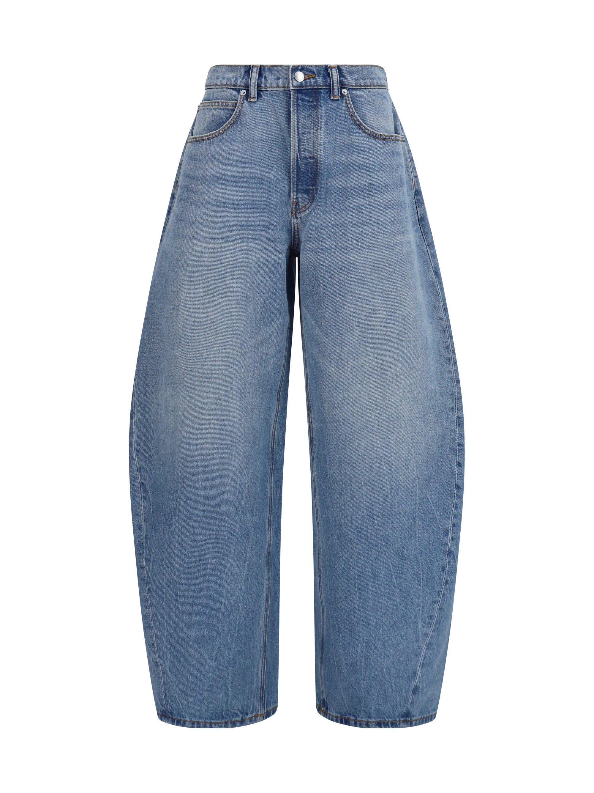 ALEXANDER WANG 24 crystal balloon jeans