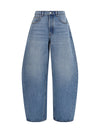 crystal balloon jeans