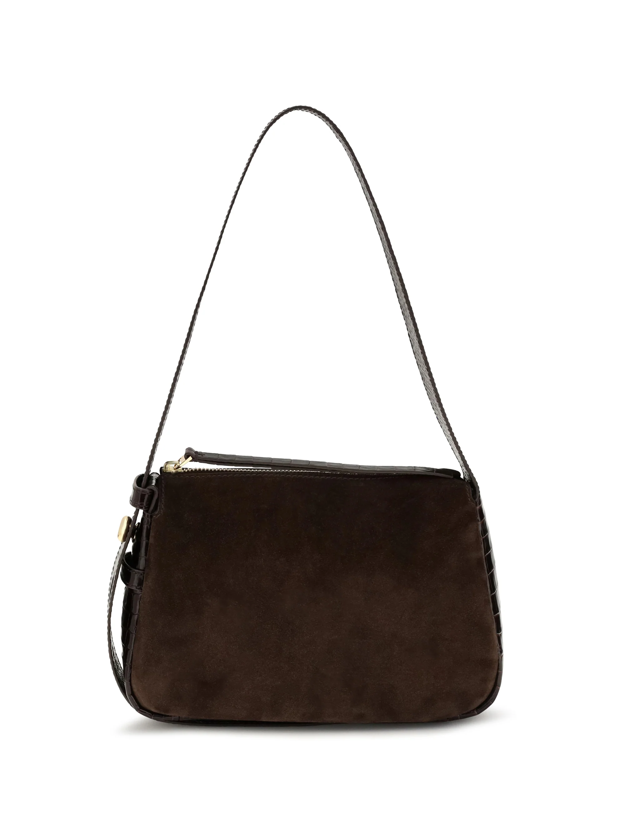 small romy suede shoulder bag
