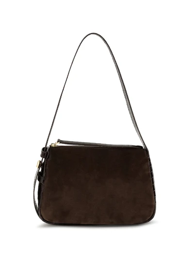small romy suede shoulder bag