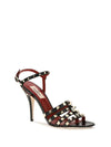 rockstud kidskin sandals
