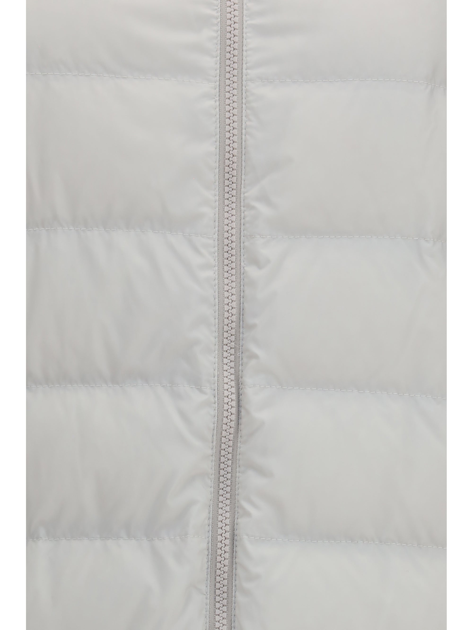 long monili chain puffer jacket