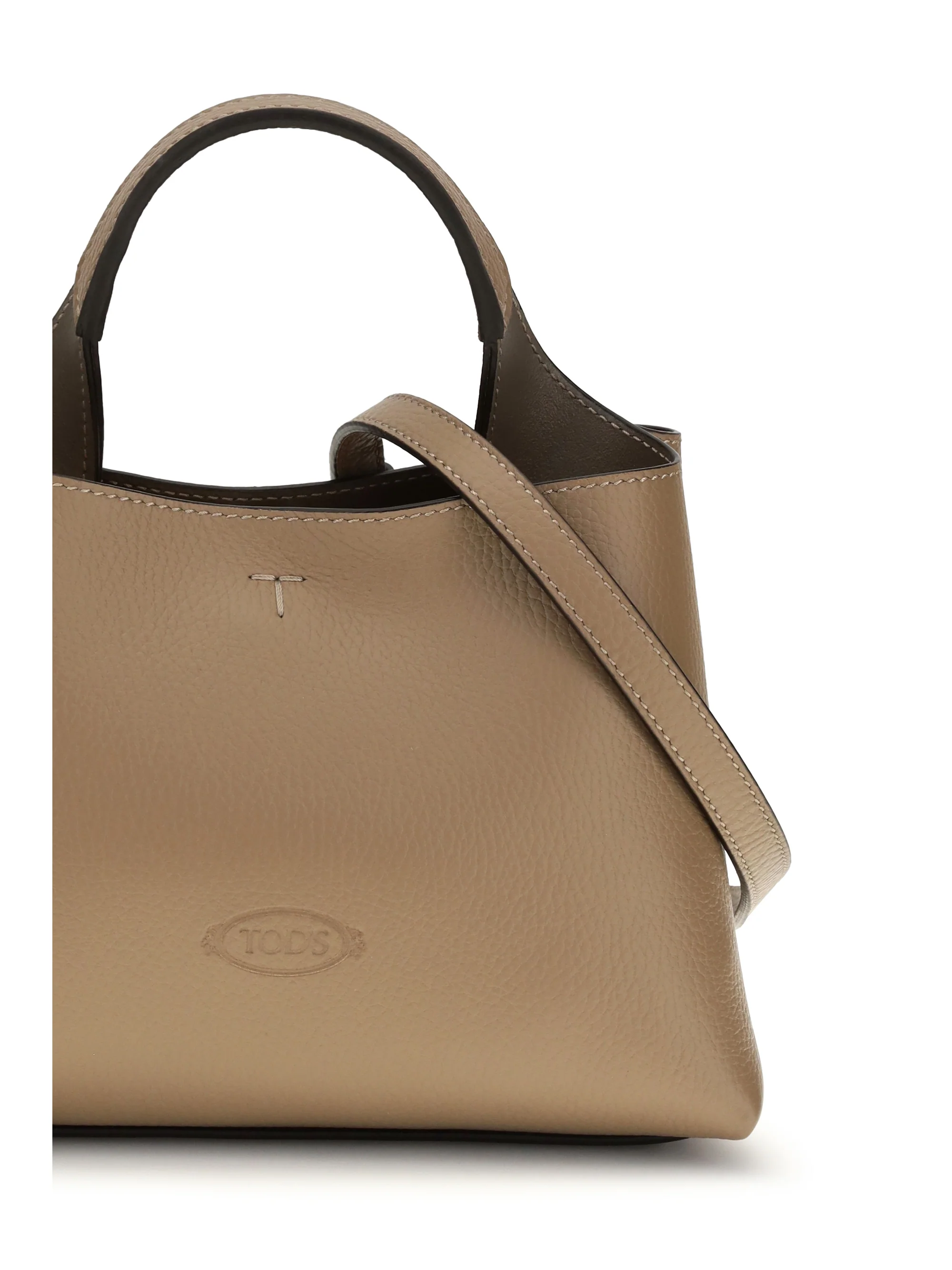 micro leather handbag