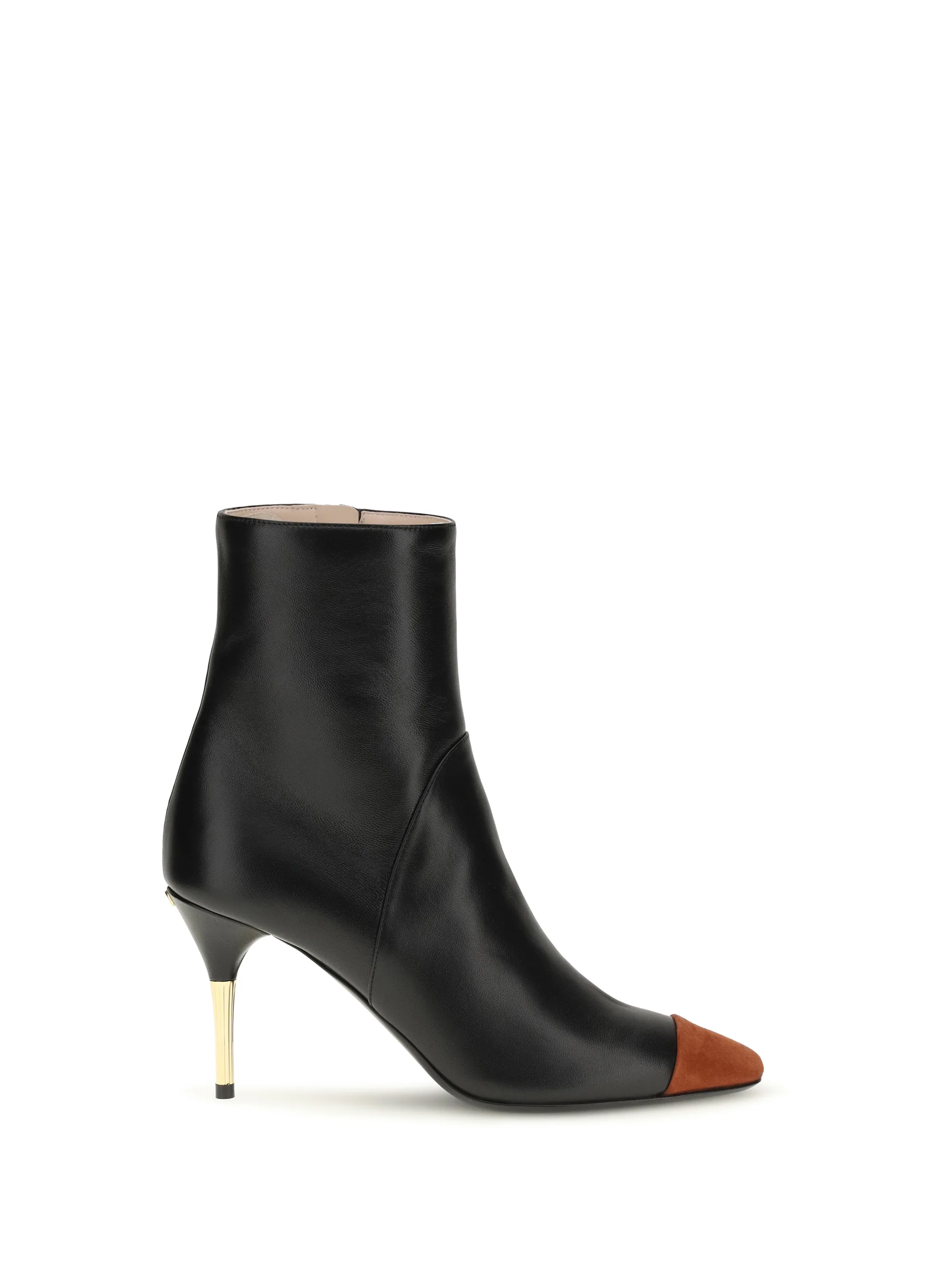 VALENTINO GARAVANI 36 sinead nappa and suede ankle boots