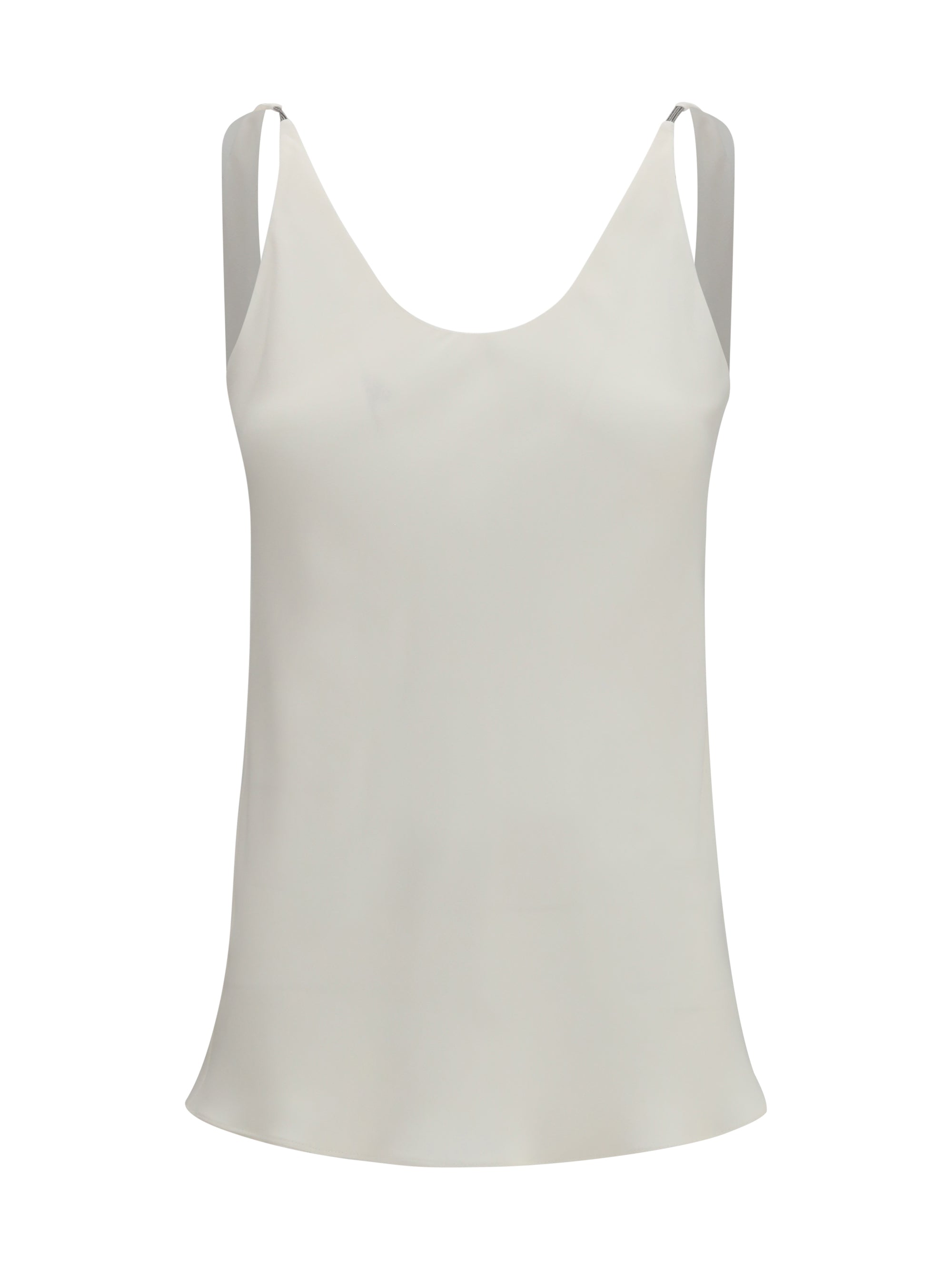 BRUNELLO CUCINELLI S silk crêpe sablé top