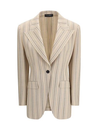 single-breasted regimental pinstripe jacket
