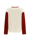 baseball oversized crew sweater