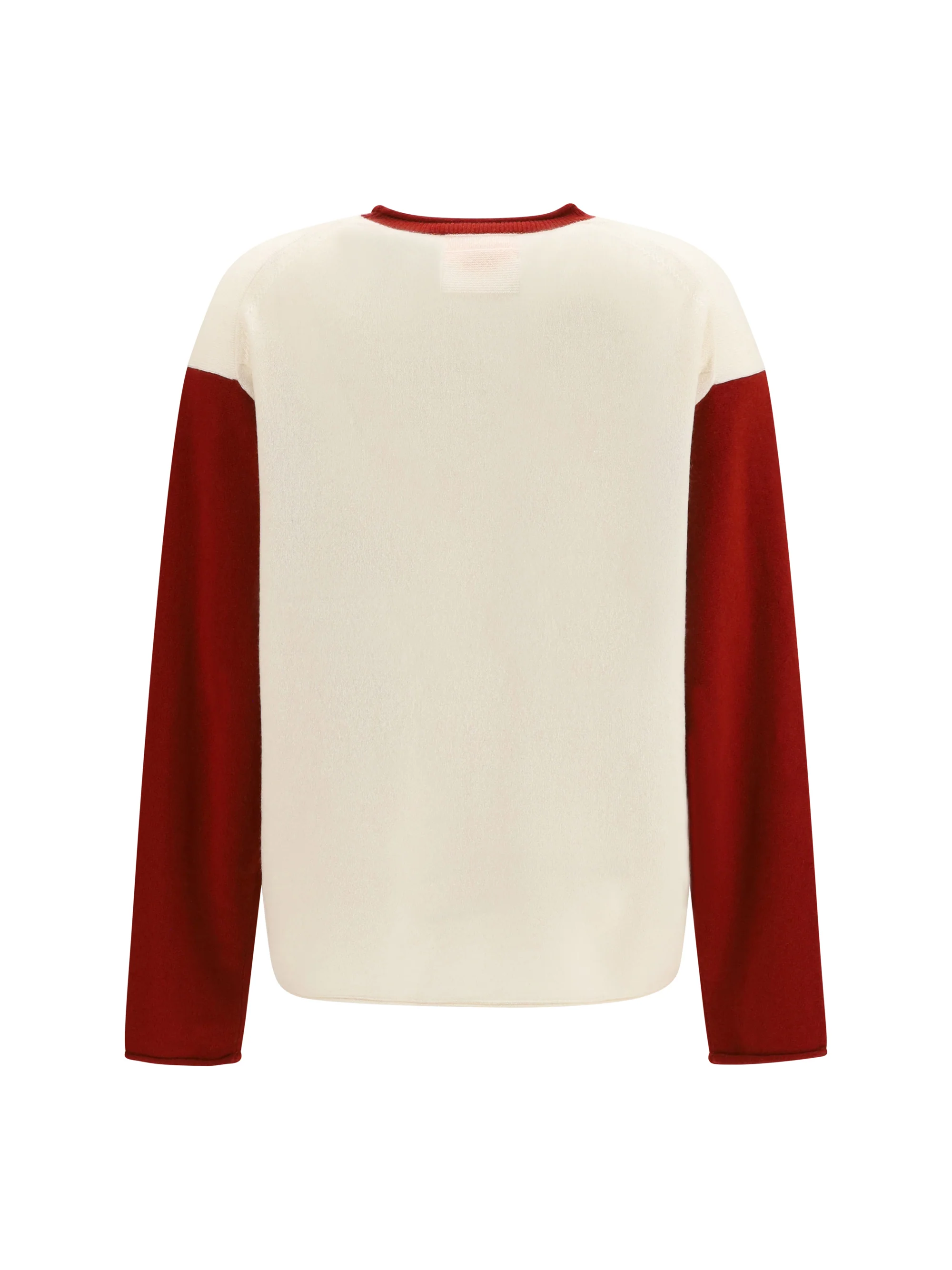 baseball oversized crew sweater